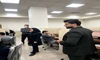 بازدید مدیر محترم امور آموزشی دانشگاه و مدیر مرکز آزمون از روند برگزاری آزمون های پایان ترم نیمسال دوم تحصیلی سال ۱۴.۴-۱۴.۳(شهریور ماه) در مرکز آزمون الکترونیک معاونت اموزشی دانشگاه
