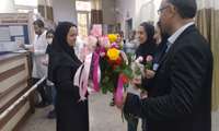 دیدار معاون آموزشی دانشگاه با پزشکان بیمارستان مدنی به مناسبت روز پزشک