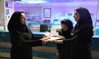 تکریم پرستاران مرکز آموزشی و درمانی کمالی در روز پرستار