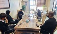 نشست معاون آموزشی دانشگاه و نمایندگان شورای صنفی دانشجویی 